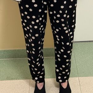 M x M Matthildur Polka Dot Cotton Women's Pants